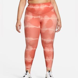 NIKE One Luxe Women's Mid-Rise Printed Training‎ Leggings DQ4140-827